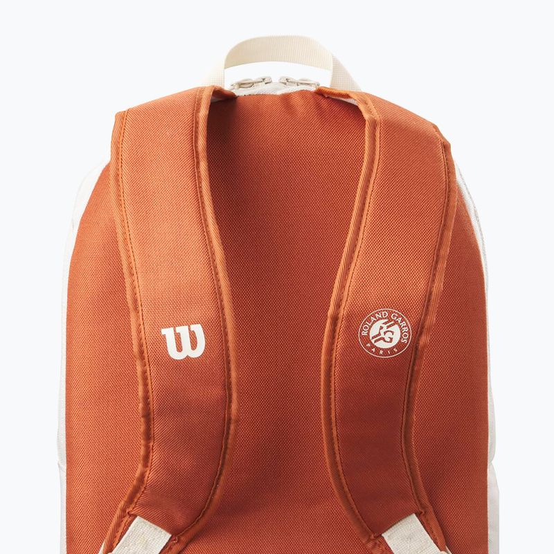 Рюкзак тенісний Wilson Roland Garros Team 2025 cream/ clay 3