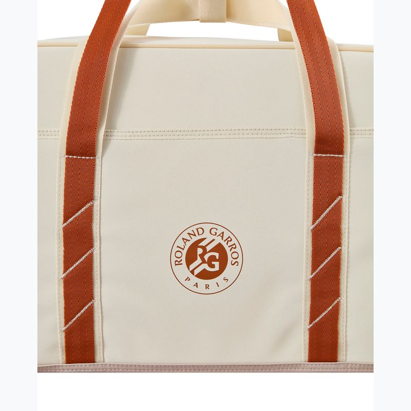 Сумка тенісна Wilson Roland Garros Small Duffel 2025 cream/ clay 7