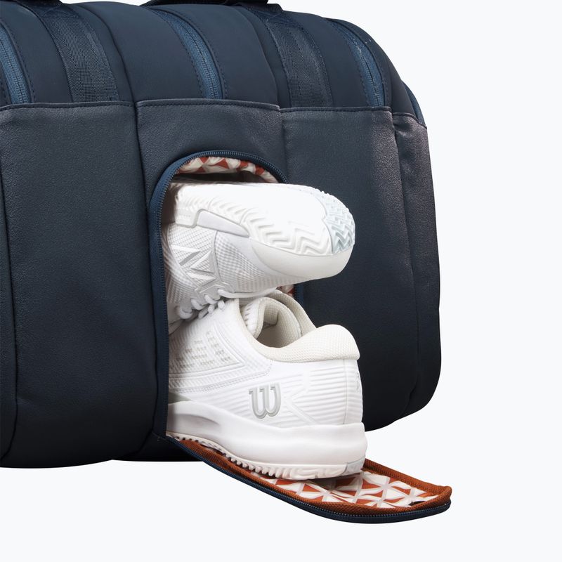 Сумка тенісна Wilson Roland Garros Session De Soiree Super Tour 15PK dark navy 4
