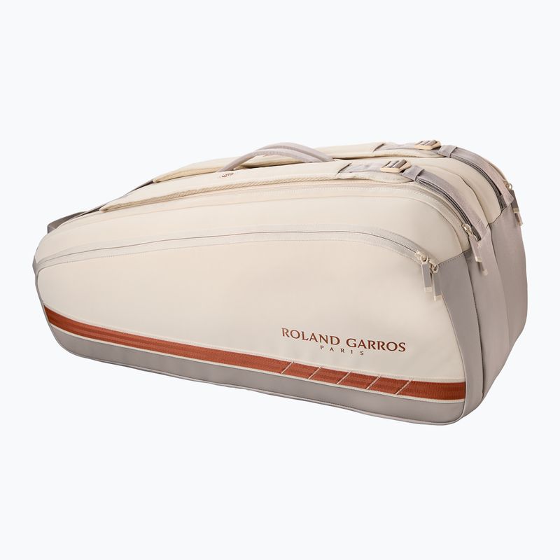 Сумка тенісна Wilson Roland Garros Super Tour 9PK cream/ clay 2