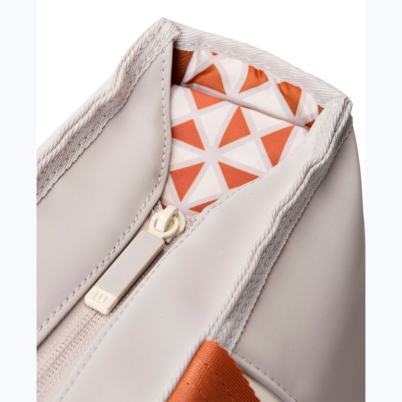 Сумка тенісна Wilson Roland Garros Tote 2025 cream/ clay 4
