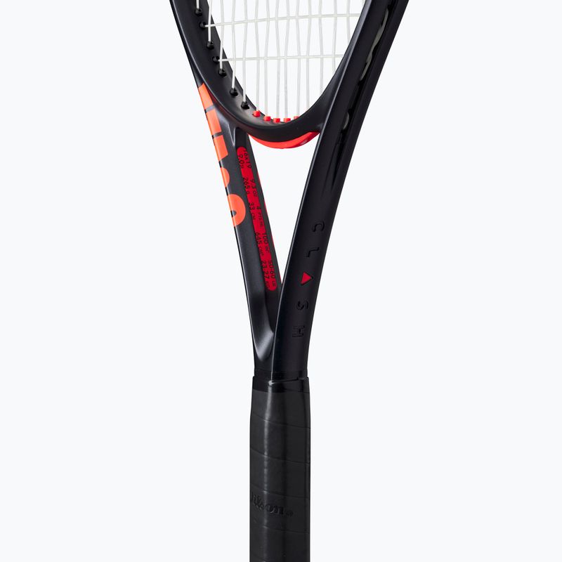 Тенісна ракетка Wilson Clash 100UL V3 чорна 4