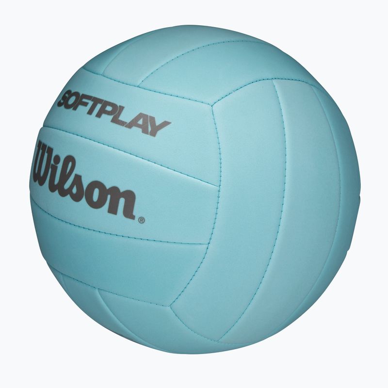 М'яч волейбольний Wilson Soft Play blue розмір 5 3