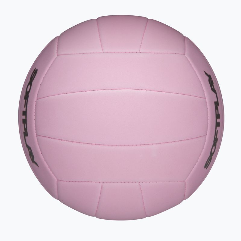 М'яч волейбольний Wilson Soft Play pink розмір 5 6