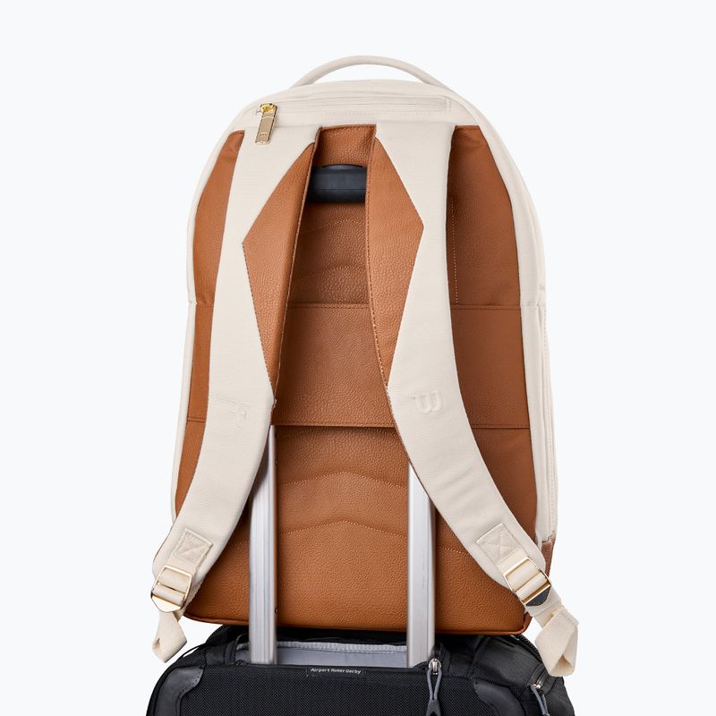 Рюкзак тенісний Wilson Roger Federer Lawn Tennis cream 4