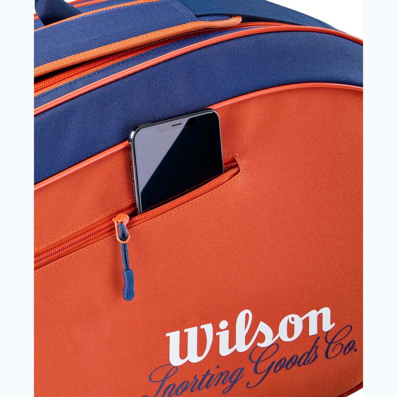 Сумка тенісна Wilson Roland Garros Team 6Pk 2026 clay/navy 7