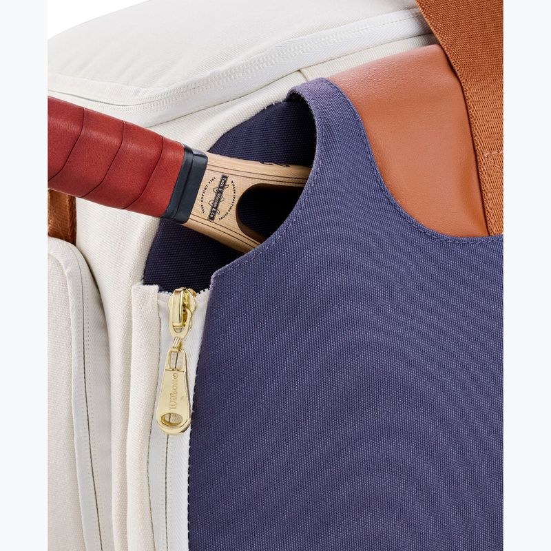 Сумка тенісна Wilson Heritage Small Duffel cream/clay/navy 6