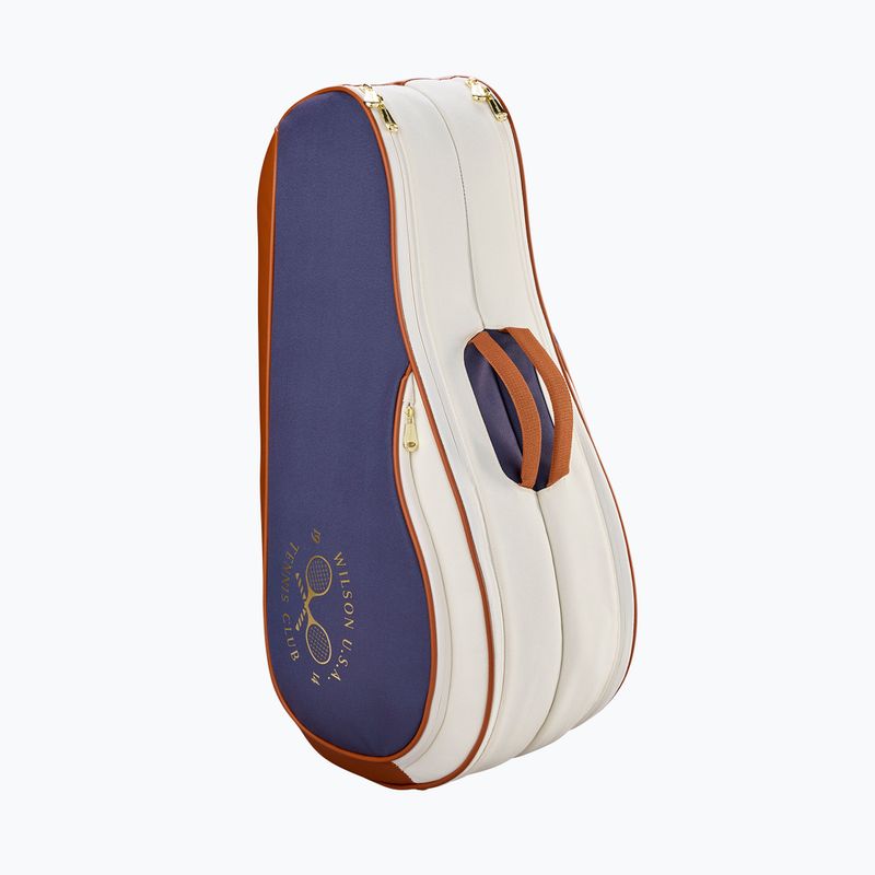 Сумка тенісна Wilson Heritage V2 6Pk cream/clay/navy 3