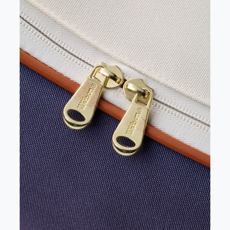 Сумка тенісна Wilson Heritage V2 6Pk cream/clay/navy 7
