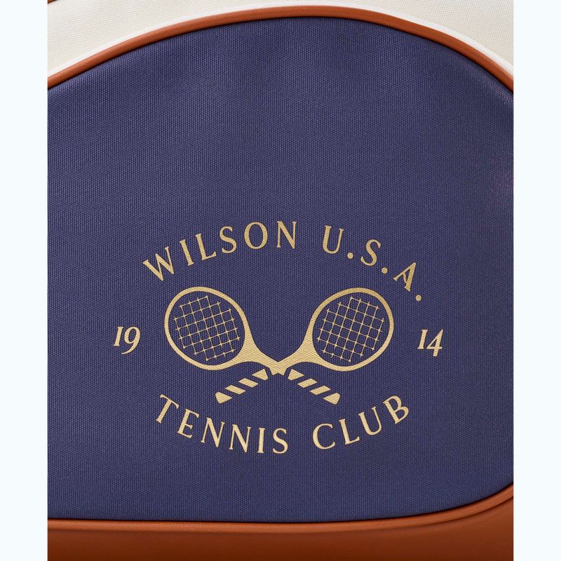 Сумка тенісна Wilson Heritage V2 6Pk cream/clay/navy 8