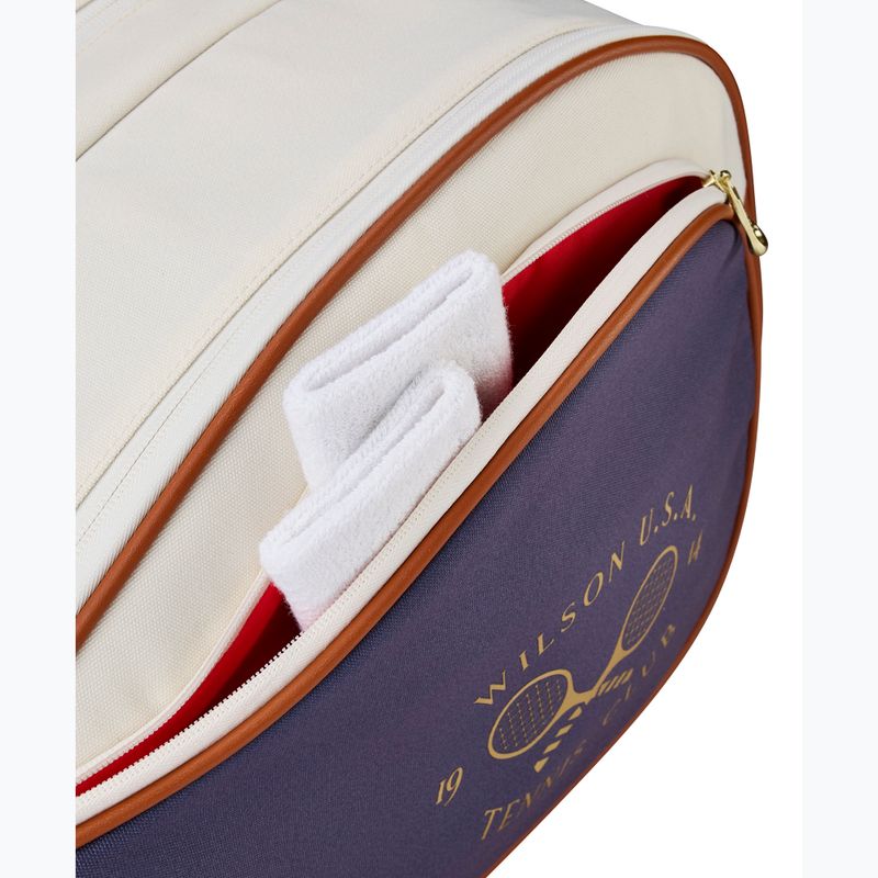 Сумка тенісна Wilson Heritage V2 12Pk cream/clay/navy 6