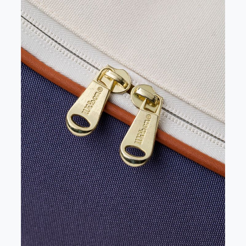 Сумка тенісна Wilson Heritage V2 12Pk cream/clay/navy 7