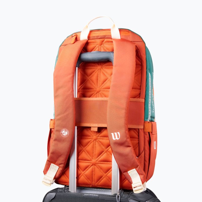 Рюкзак тенісний Wilson Roland Garros 2026 cream/clay/green 4