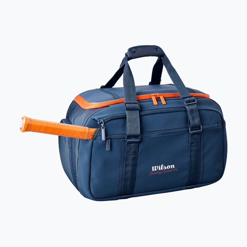 Сумка тенісна Wilson Roland Garros Session De Soiree Small Duffel 2026 navy/clay 3