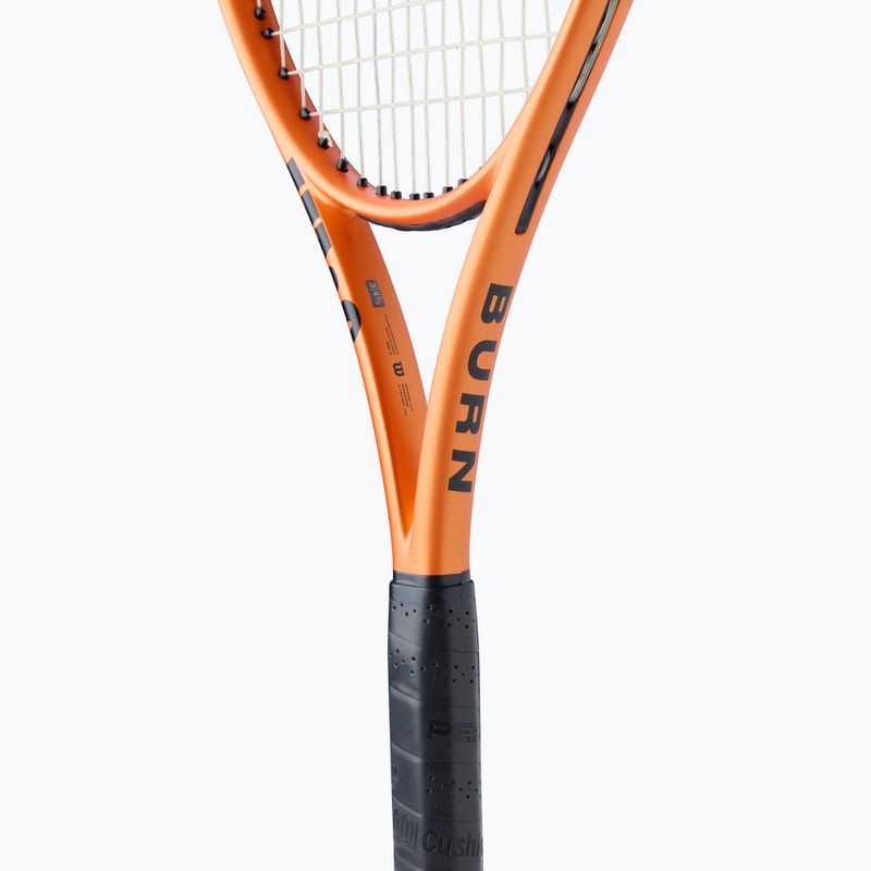 Тенісна ракетка Wilson Burn 100LS V6 помаранчева 3