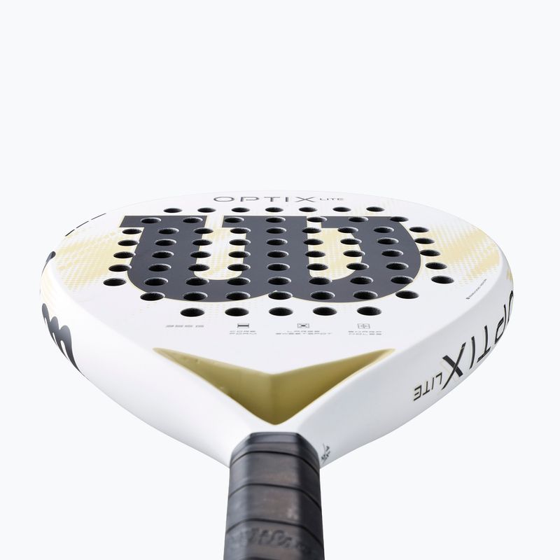 Ракетка для паделю Wilson Optix V2 Lite white 5