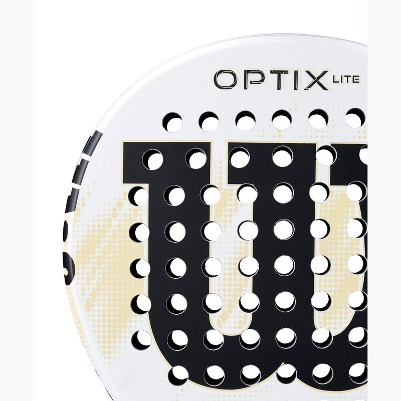 Ракетка для паделю Wilson Optix V2 Lite white 6