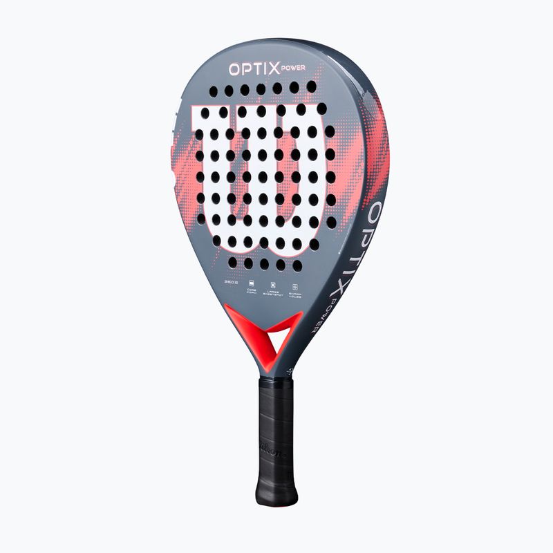 Ракетка для паделю Wilson Optix V2 Power red 3