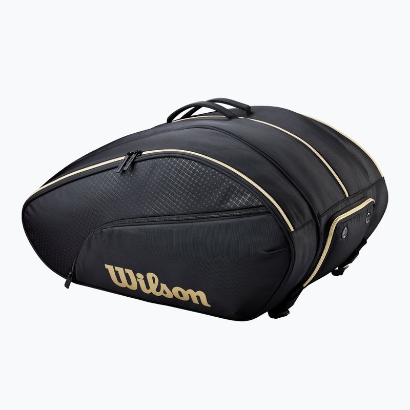 Сумка для паделю Wilson Defy Padel black/gold 2