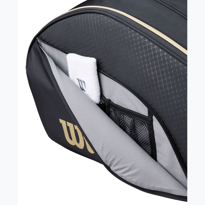 Сумка для паделю Wilson Defy Padel black/gold 6