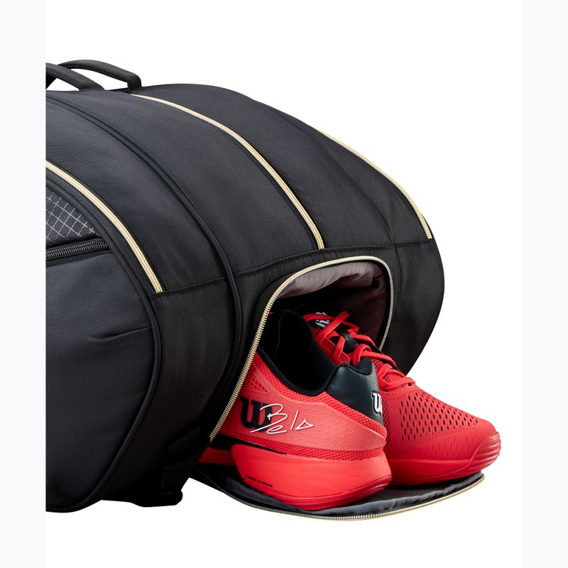 Сумка для паделю Wilson Defy Padel black/gold 8