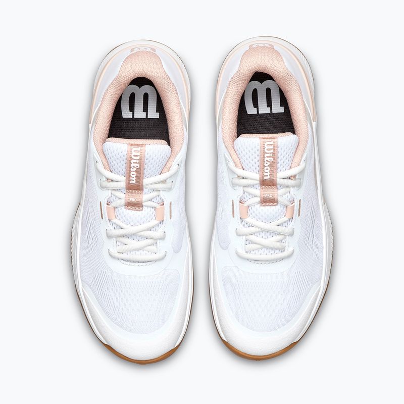 Кросівки тенісні жіночі Wilson Intrigue Pro white/cameo rose/gum 12