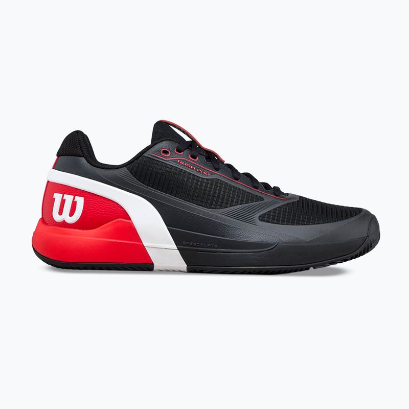 Кросівки тенісні чоловічі Wilson Rush Pro 5 Clay black/infrared/white 8
