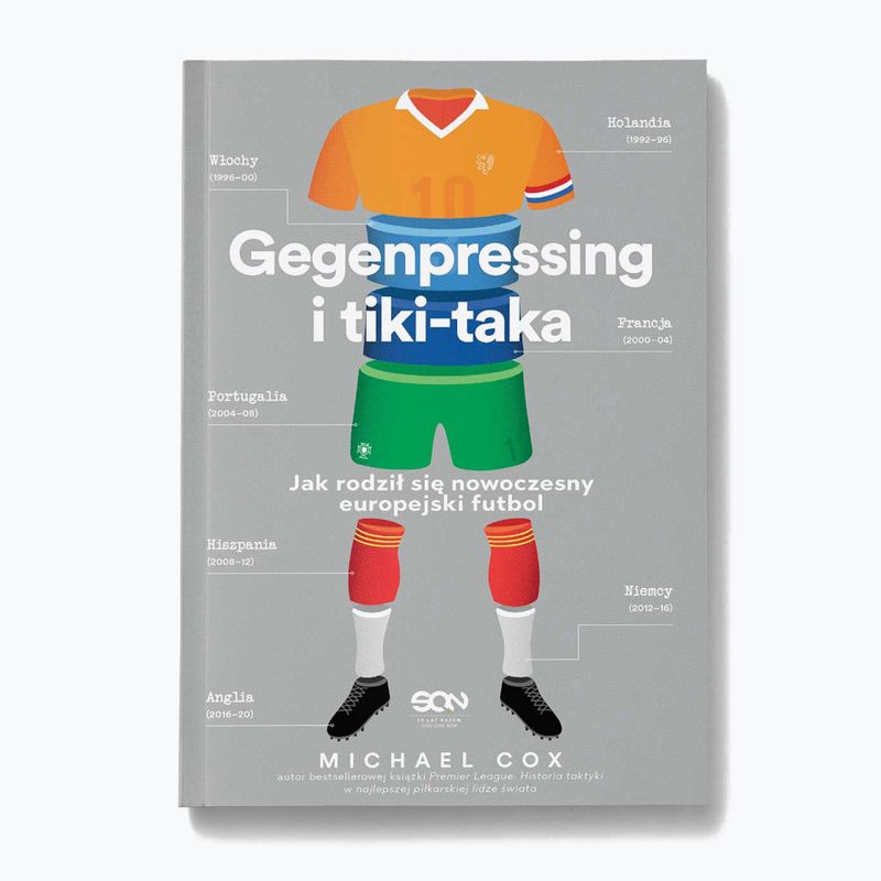 Книга Видавництво SQN "Гегенпресинг і тікі-така. Як народжувався сучасний європейський футбол" Майкл Кокс 1295840