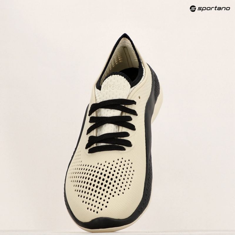 Кросівки чоловічі Crocs LiteRide 360 Pacer bone/black 10