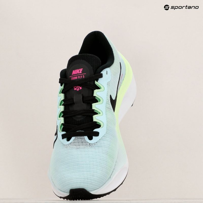 Кросівки для бігу жіночі Nike Zoom Fly 5 glacier blue/vapor green/black 9