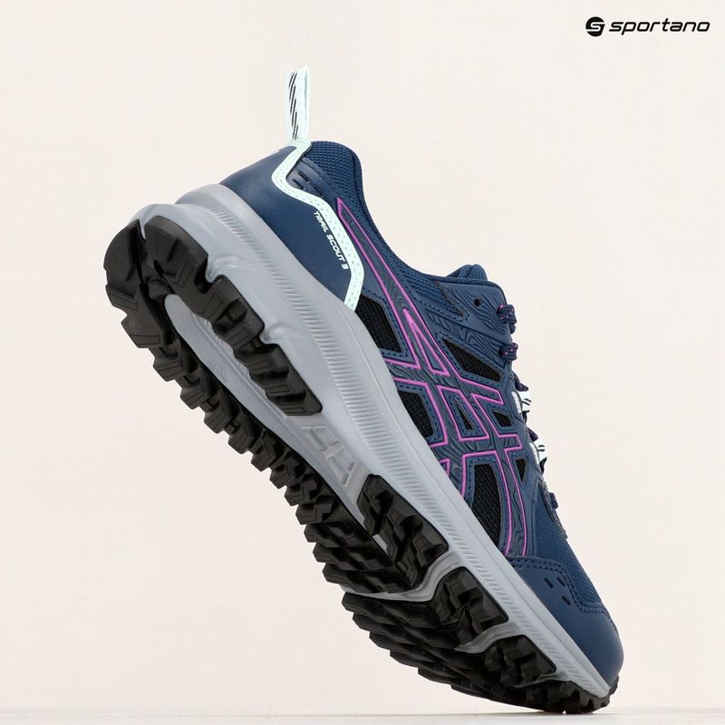 Кросівки для бігу жіночі ASICS Trail Scout 3 night sky/bold magenta 9