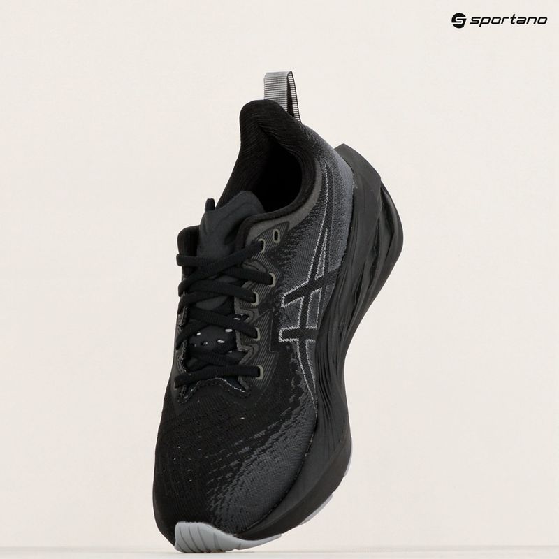 Кросівки для бігу жіночі ASICS Novablast 4 black/graphite grey 10