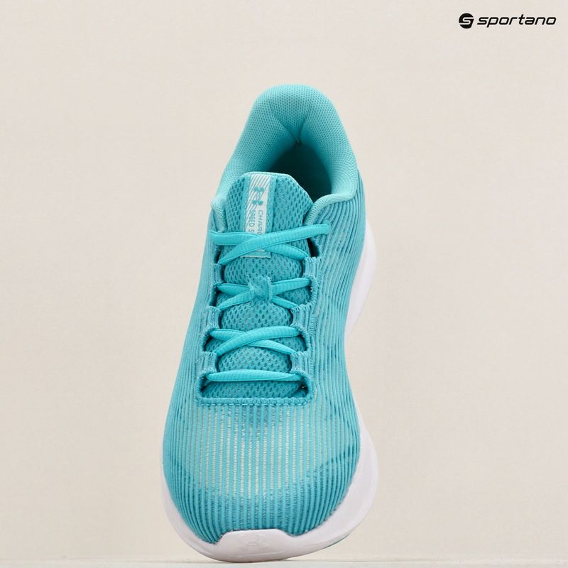 Черевики для бігу жіночі Under Armour Charged Speed Swift radial turquoise/circuit teal/white 9