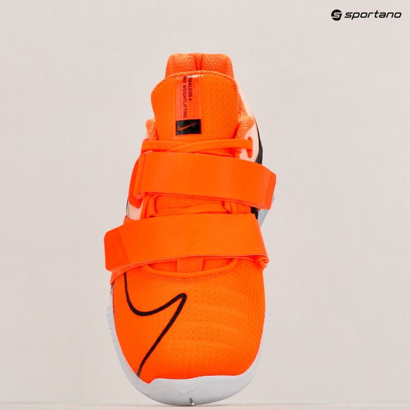 Кросівки для важкої атлетики Nike Romaleos 4 orange/black/white 9