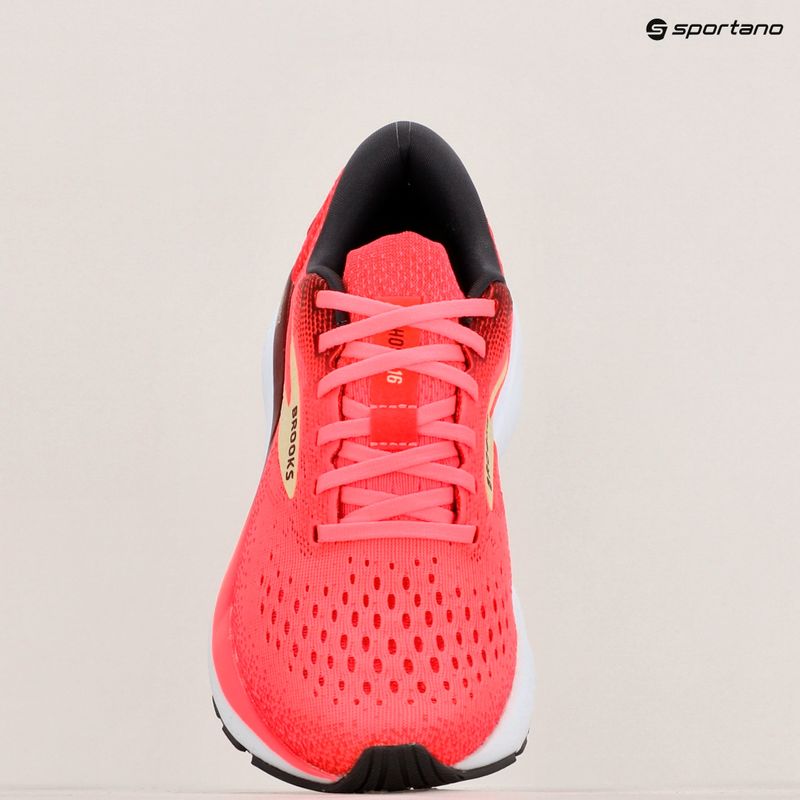 Кросівки для бігу жіночі Brooks Ghost 16 pink/sundried tomato/cream 9