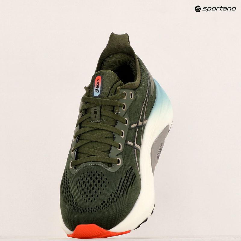 Кросівки для бігу чоловічі ASICS Gel-Kayano 31 smog green/black 11