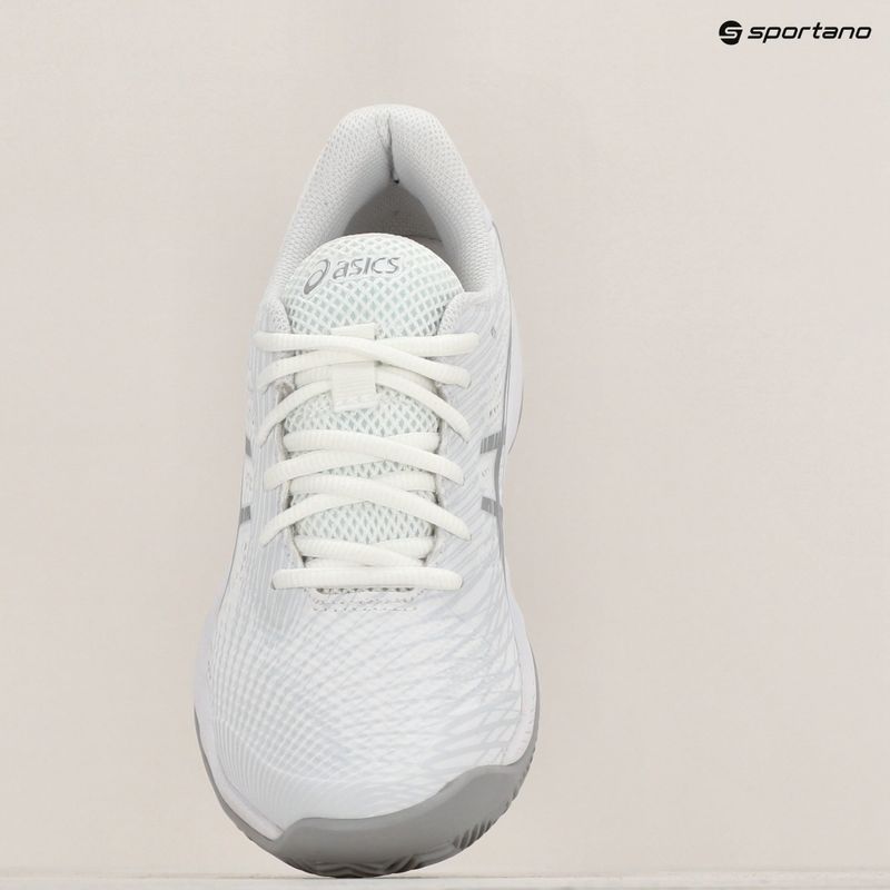 Кросівки для паделю жіночі ASICS Gel-Game 9 white/pure silver 15