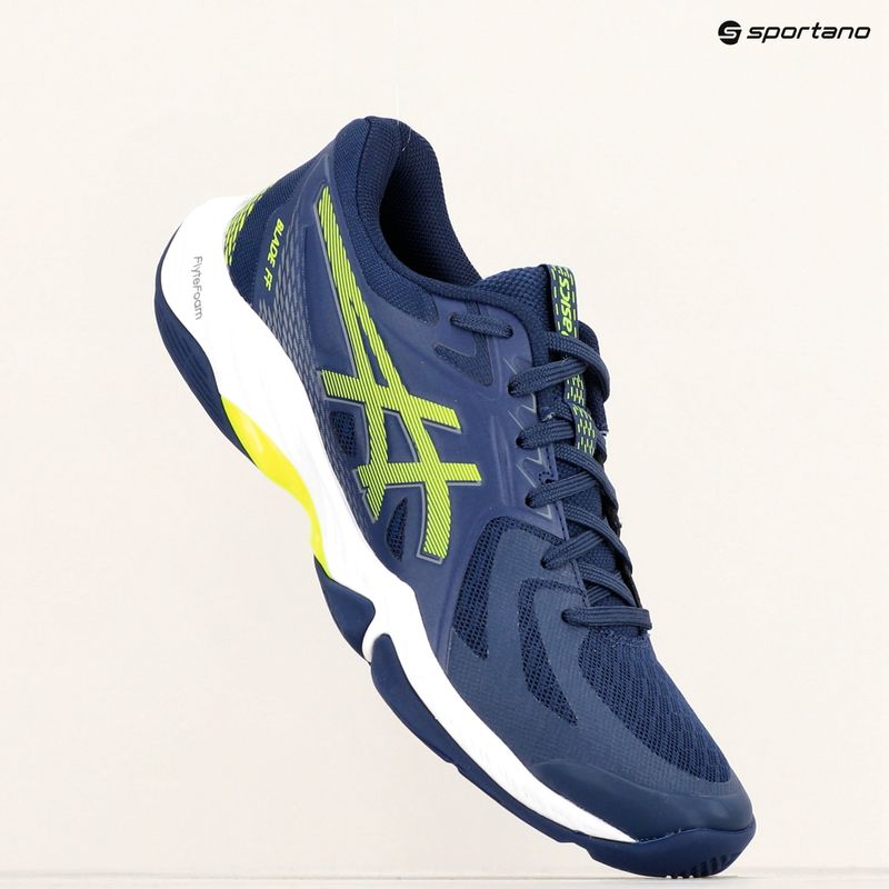 Кросівки чоловічі ASICS Blade FF blue expanse/safety yellow 16