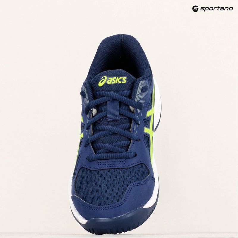 Кросівки дитячі ASICS Upcourt 6 GS blue expanse/safety yellow 16
