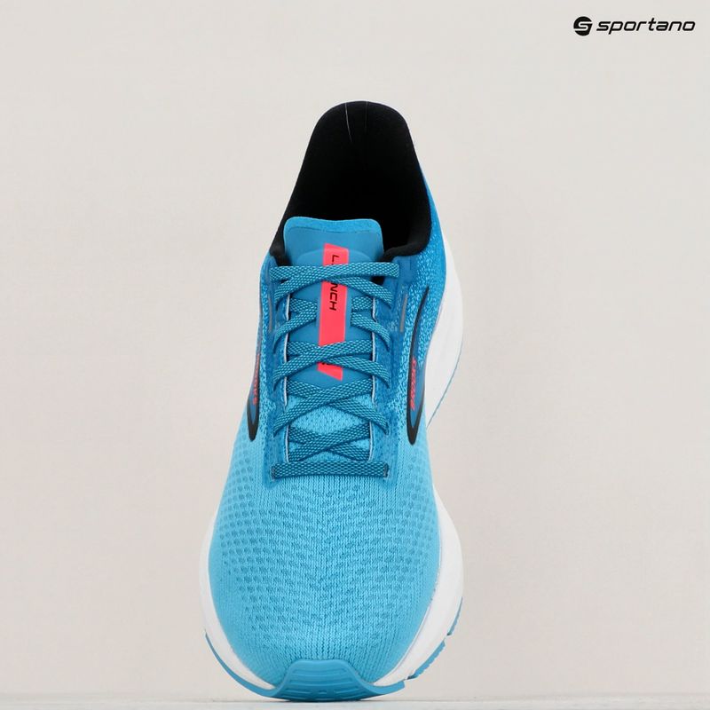 Кросівки для бігу чоловічі Brooks Launch 10 crystal seas/blue jay/black 19