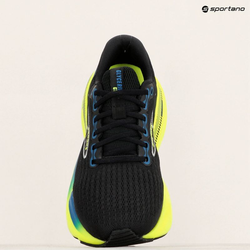 Кросівки для бігу чоловічі Brooks Glycerin GTS 21 black/blue/nightlife 18