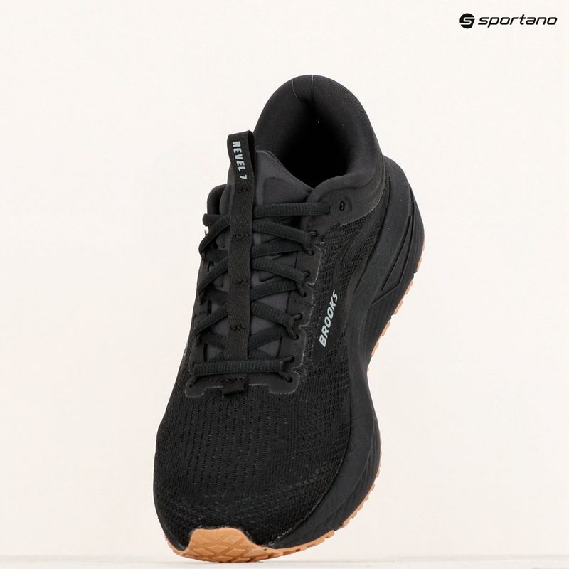 Кросівки для бігу чоловічі Brooks Revel 7 black/black 18