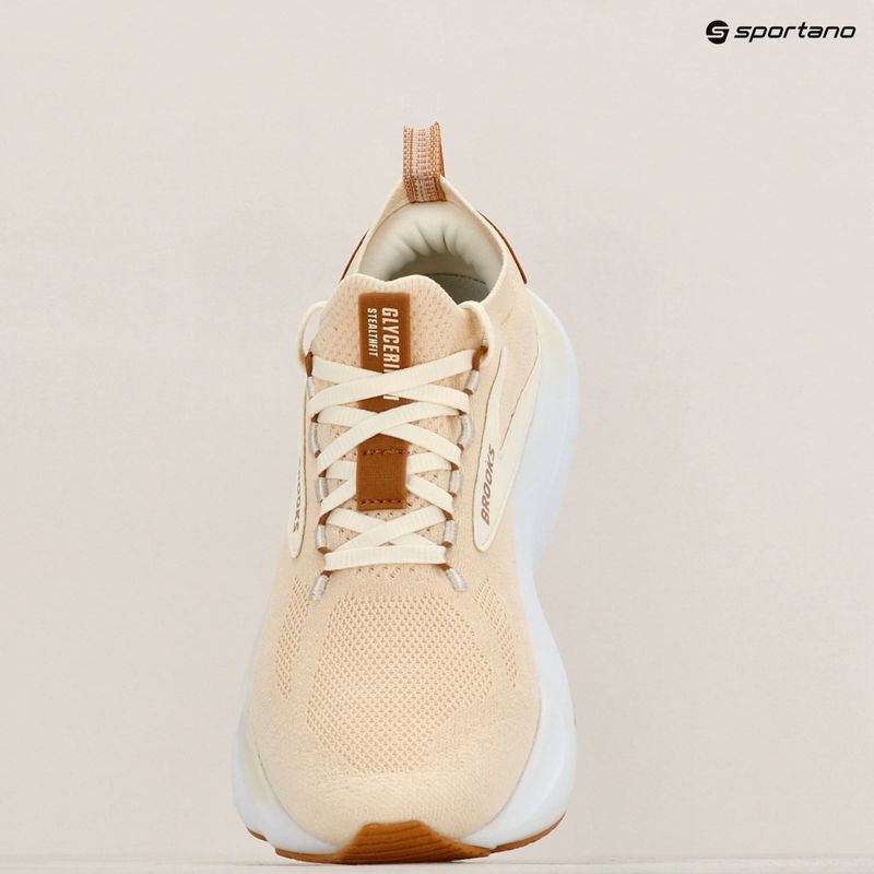 Кросівки для бігу жіночі Glycerin StealthFit 21 marshmallow/cream/biscuit 18