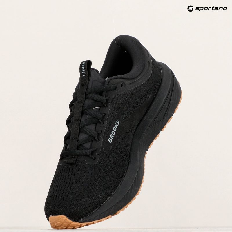Кросівки для бігу жіночі Brooks Revel 7 black/black 17