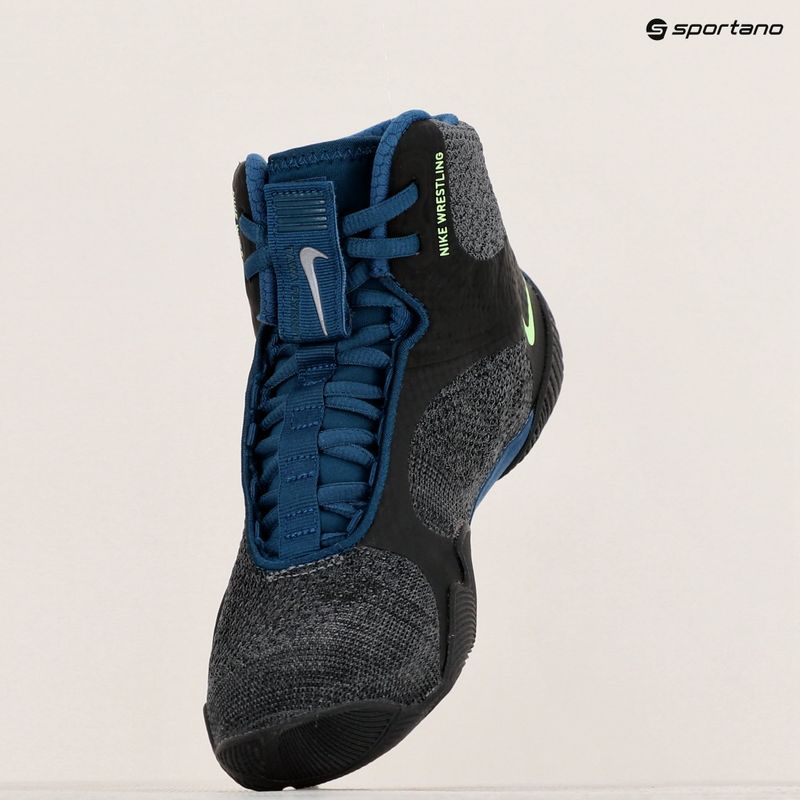 Кросівки борцівські Nike Tawa anthracite/valerian blue 9