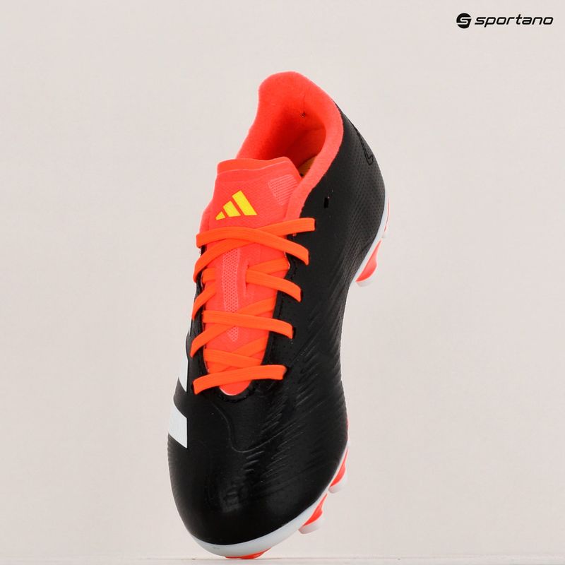 Кросівки футбольні дитячі adidas Predator League MG core black/cloud white/solar red 11