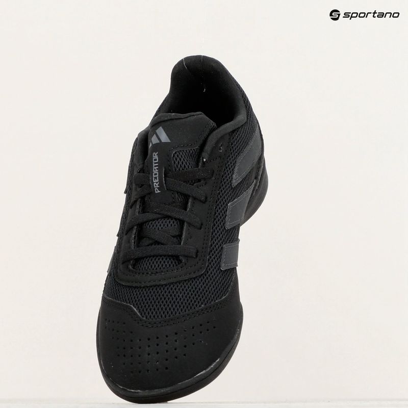 Кросівки футбольні дитячі adidas Predator Club Sala IN core black/carbon 15