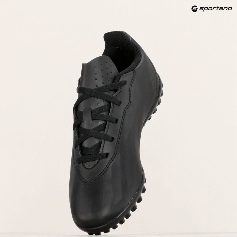 Кросівки футбольні дитячі adidas X Crazyfast 4 TF core black 11