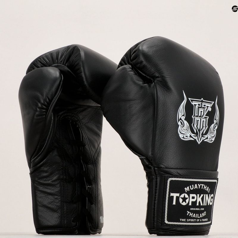Рукавиці боксерські Top King Boxing Competition black 7