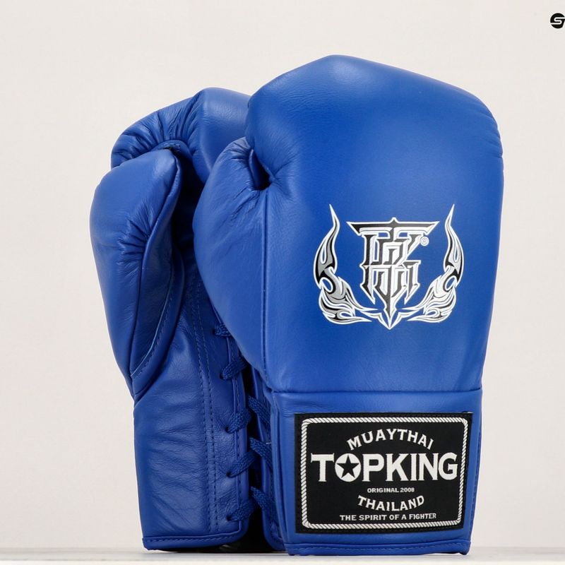 Рукавиці боксерські Top King Boxing Competition blue 8